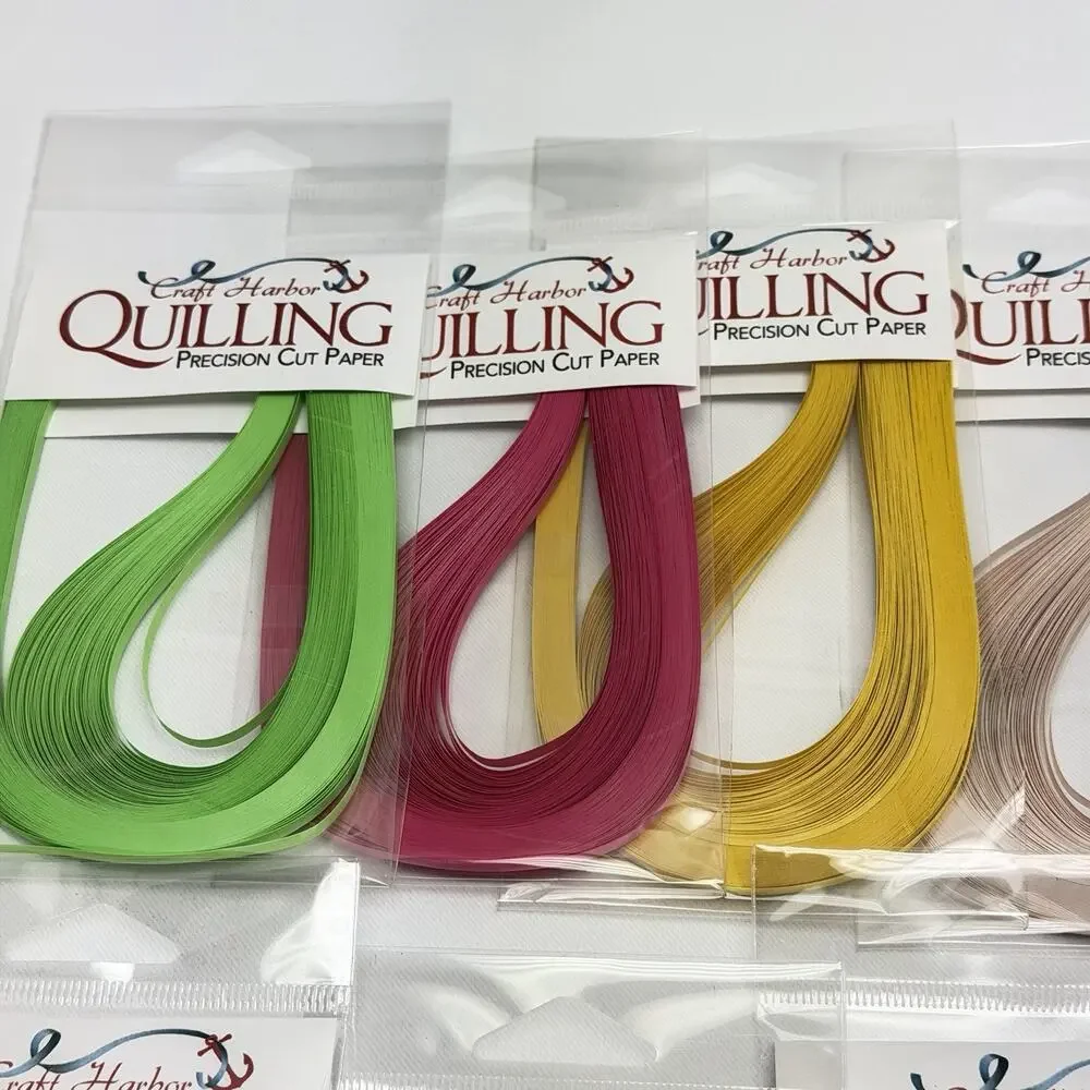900Strips Quilling Paper Random 9 Color For DIY Crafts Decor Flowers Letters
